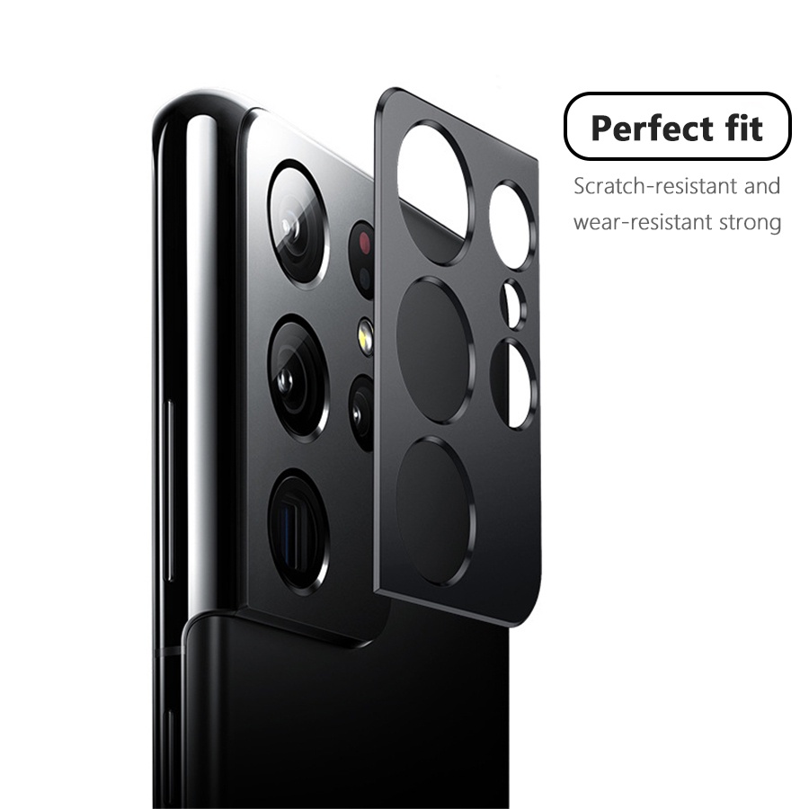Khung bảo vệ camera sau chất lượng cao cho Samsung Galaxy S20 S21 FE S22 Plus Note 20 Ultra