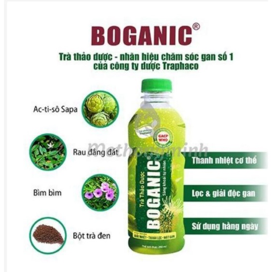 Trà thảo dược BOGANIC TRAPHACO giúp giải nhiệt