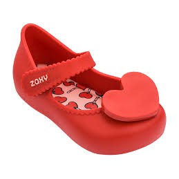 GIÀY NỮ ZAXY TRÁI TIM  Sandals MÀU ĐỎ USA