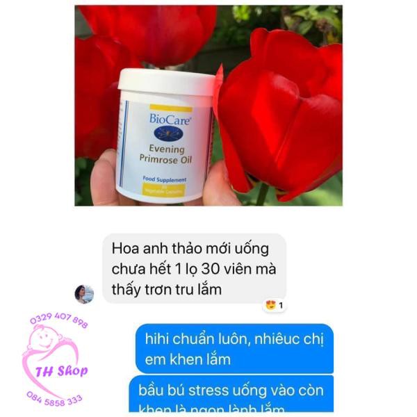 [DATE MỚI] Tinh Dầu Hoa Anh Thảo Biocare Hàng Chính Hãng Hộp 30 Viên