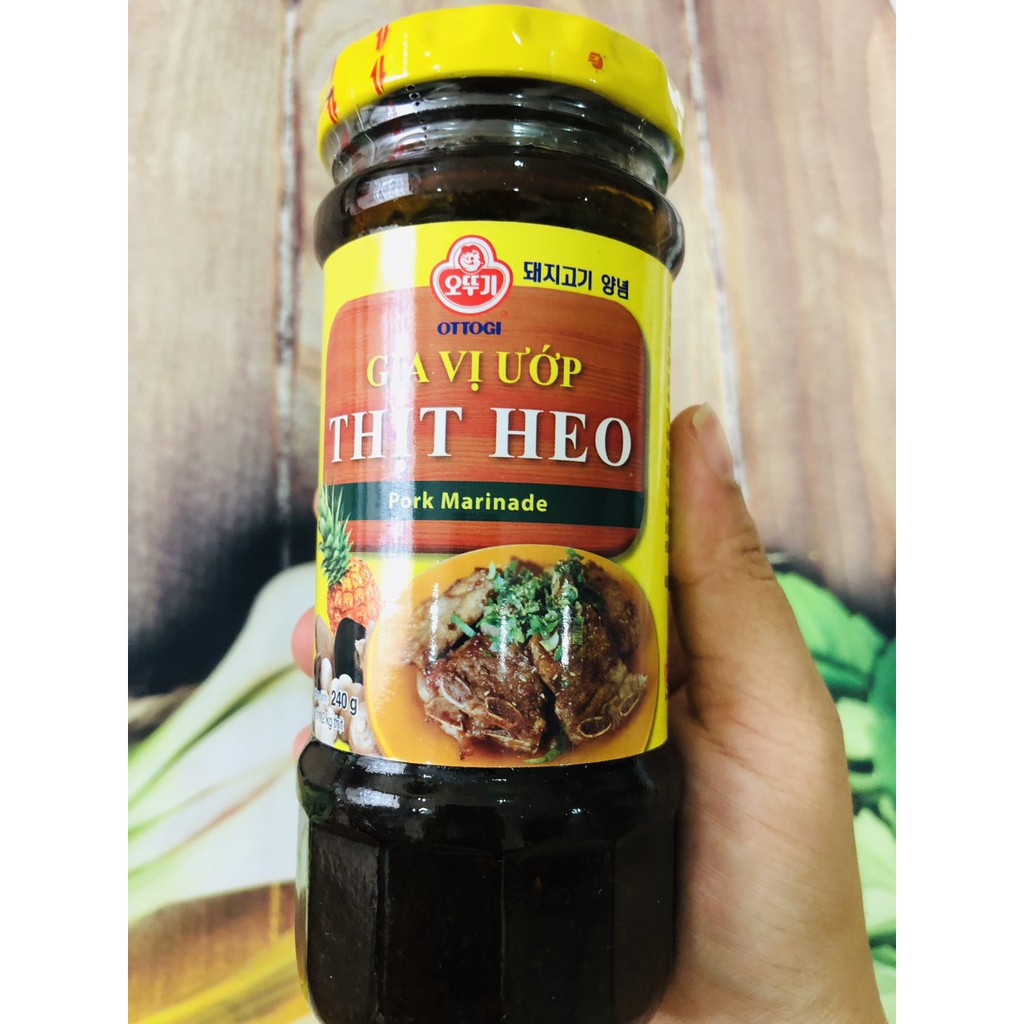 sốt ướp thịt bò ottogi 240g