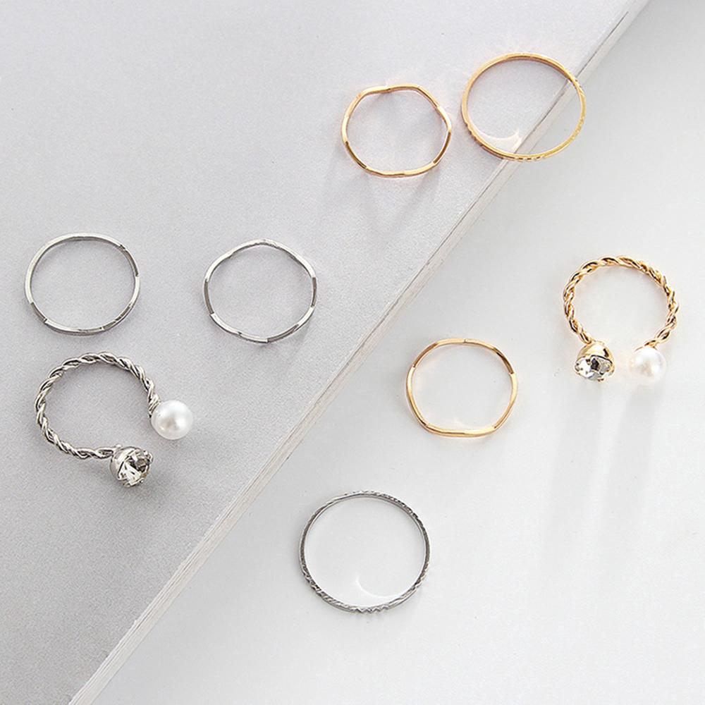 Set 4 Nhẫn Nữ Thời Trang Đơn Giản