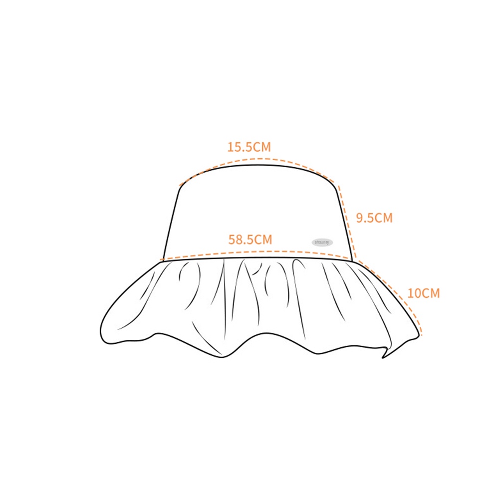 Mũ tai bèo OhSunny chống nắng UPF50 + thoáng khí dễ phối đồ thời trang mùa hè