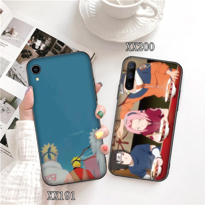 Ốp điện thoại mềm chống rơi in hình Naruto cho iPhone 6 6s 6 6s Plus 7 8 7 8Plus