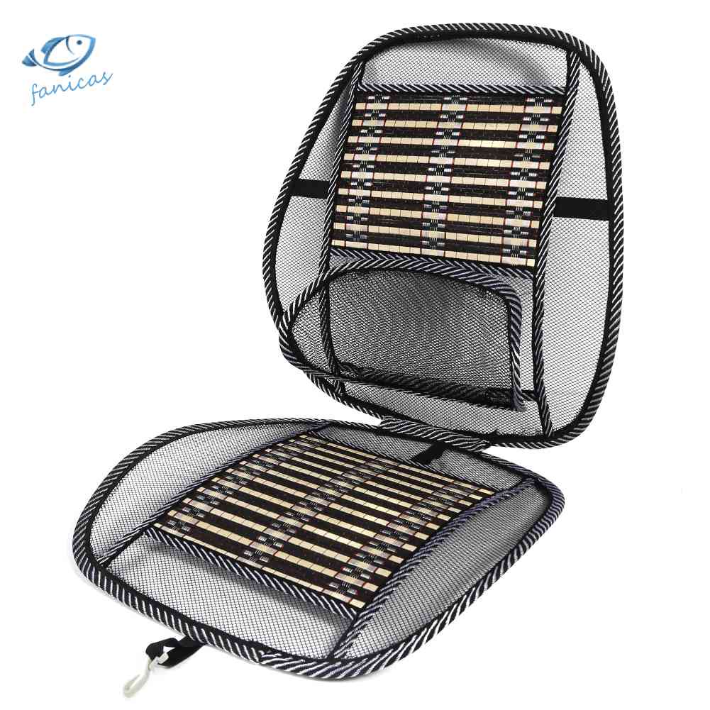 Đệm Lưới Tựa Lưng Mát Xa Thoáng Khí Cho Ghế Xe Hơi
