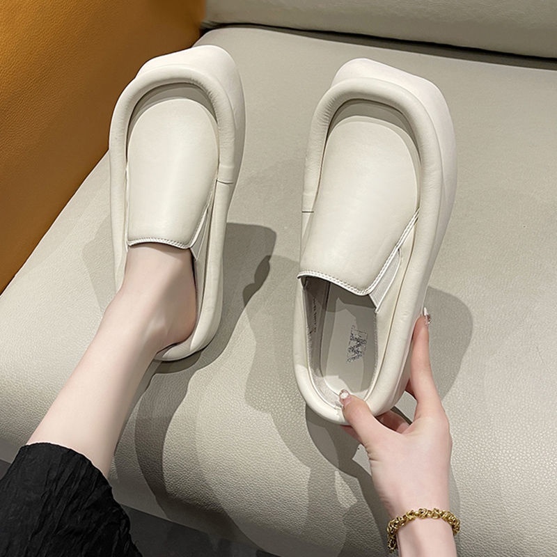 Dép Nữ Mũi Vuông Thời Trang Cá Tính