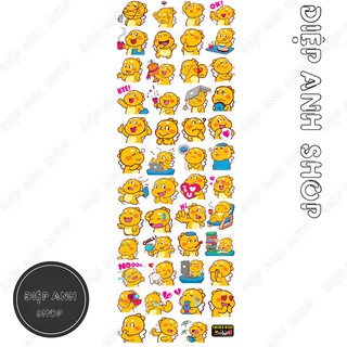 Tem Sticker Khủng Long Ngộ Ngĩnh ( 47 hình ) - Tem 3 lớp cao cấp chống nước , chống phai màu