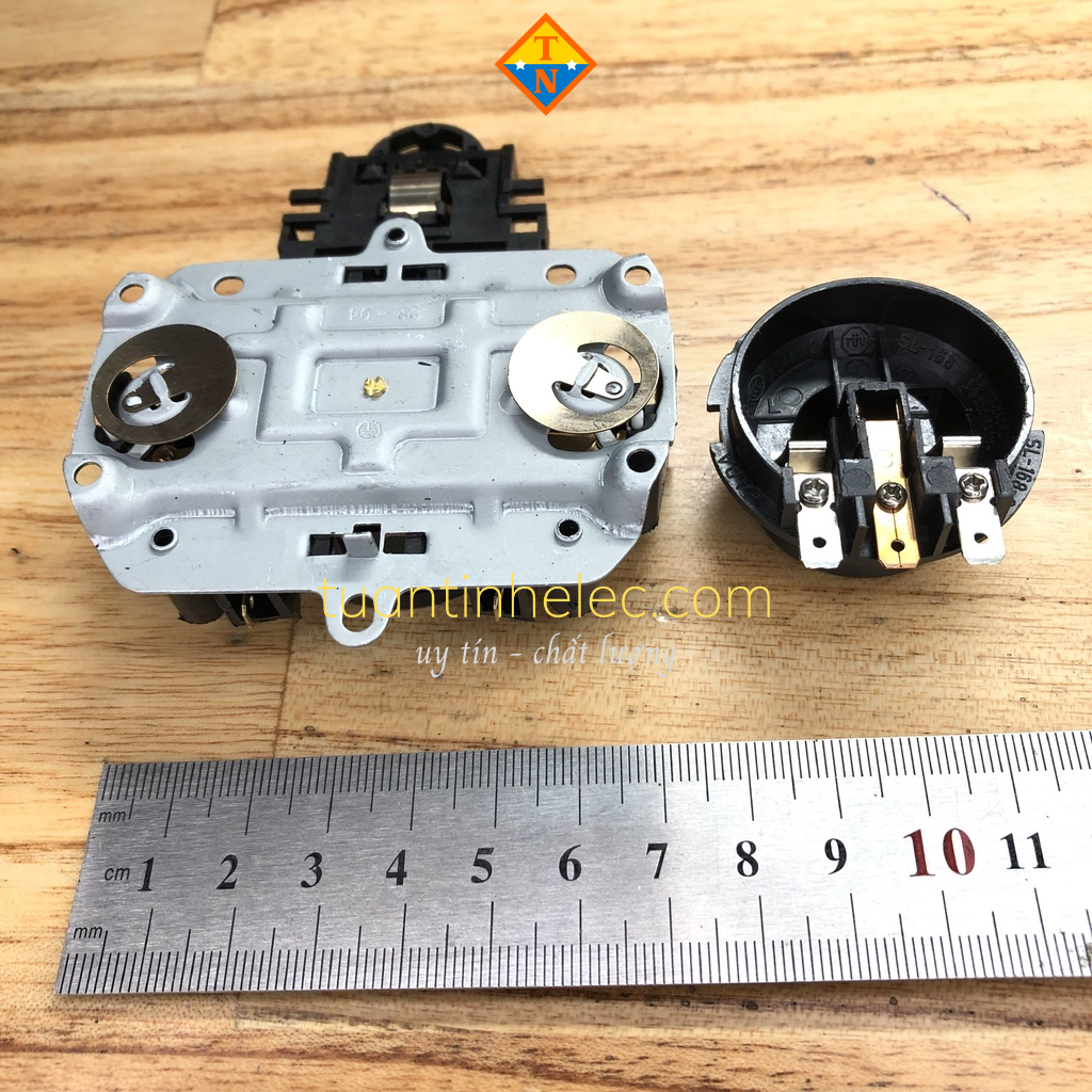 Bộ chân đế, công tắc ấm siêu tốc KSD-269 dùng 2 relay nhiệt #phụ tùng ấm siêu tốc