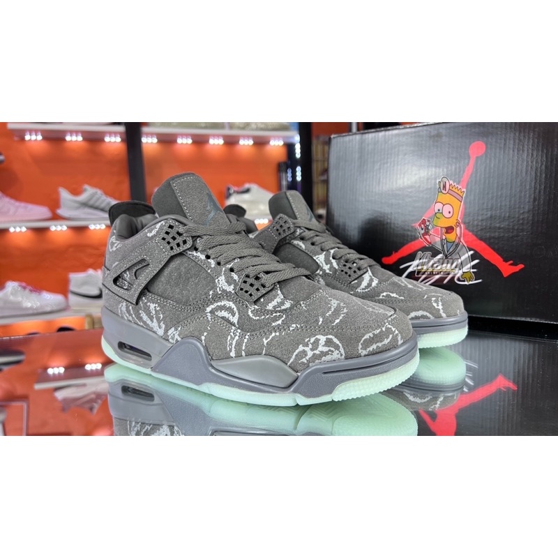 GIÀY SNEAKER AIR JD 4 K.WAS TẶNG KÈM BỘ QUÀ TẶNG GIÁ TRỊ