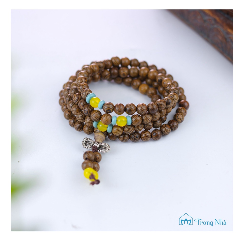 Chuỗi tràng hạt muồng 6li, chuỗi tràng hạt phong thủy - Bình an, May mắn - Trong Nhà