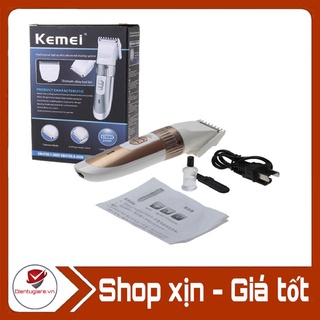 Tông đơ cắt tóc mini kemei km9020 giá rẻ hộp xấu