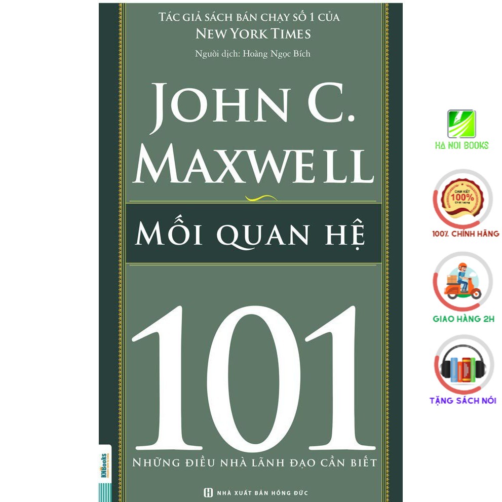 Sách - 101 những điều nhà lãnh đạo cần biết - Mối quan hệ (Bộ 8 cuốn lẻ tùy chọn)