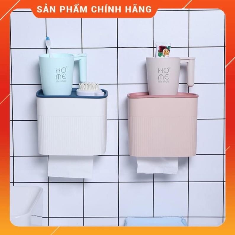 CHÍNH HÃNG -  Hộp đựng giấy treo tường nhà tắm 0573,hộp đựng giấy vệ sinh treo tường,hộp đựng giấy ăn văn phòng