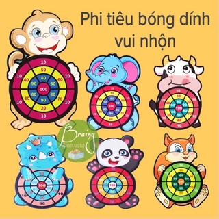 Phi tiêu bóng dính, bảng ném bóng dính vui nhộn đồ chơi cho trẻ em