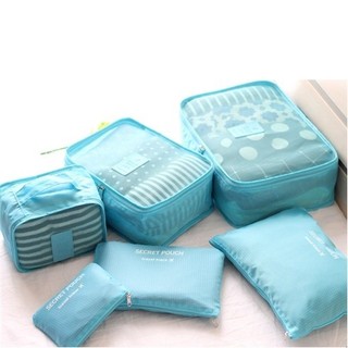Bộ 6 Túi Đựng Đồ Du Lịch Chống Thấm Bag in Bag