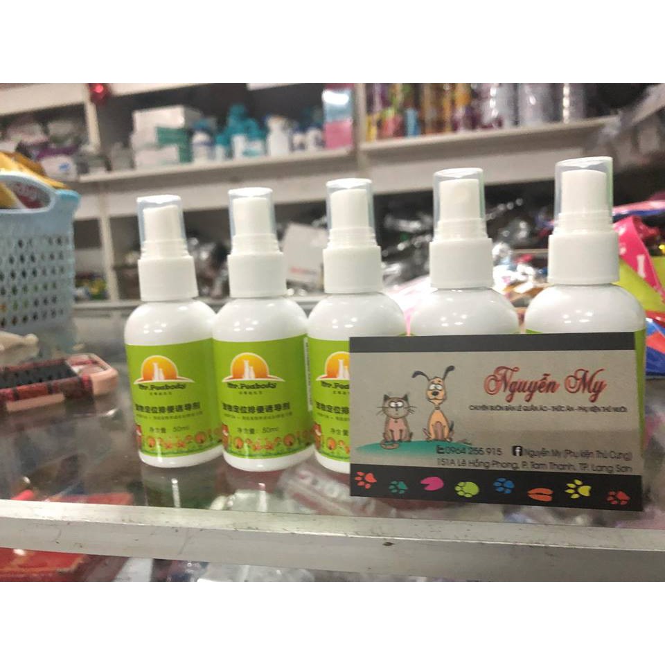 xịt định vị vệ sinh 50ml