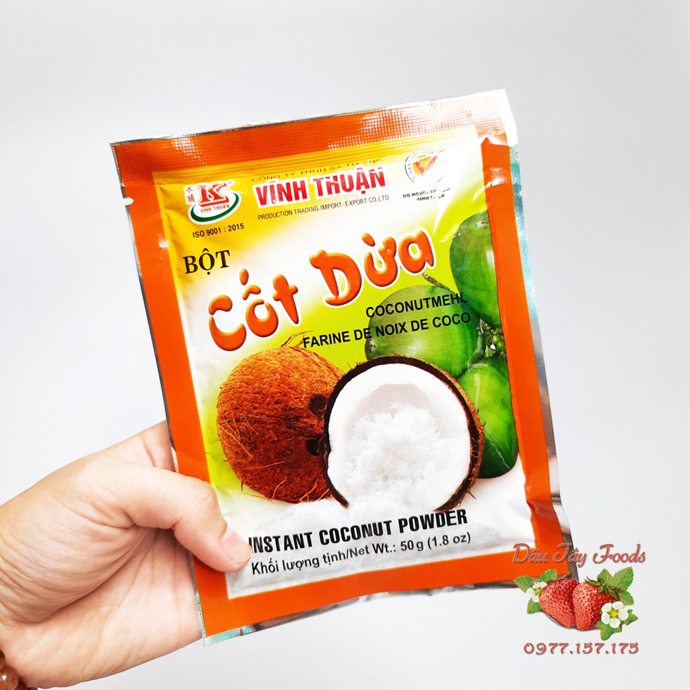 Bột cốt dừa Vĩnh Thuận 50g