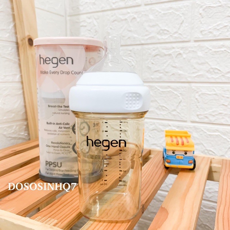 Bình sữa Hegen PPSU 60ml/ 150ml/ 240ml/ 330ml