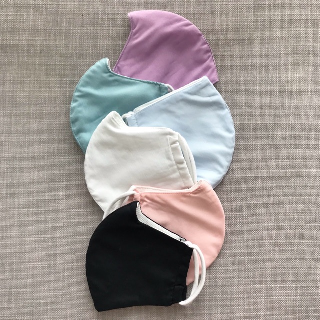 Hộp 3 khẩu trang vải 3 lớp CHO NGƯỜI LỚN (ASAF20S). | BigBuy360 - bigbuy360.vn