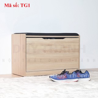 Tủ giày kết hợp làm ghế ngồi