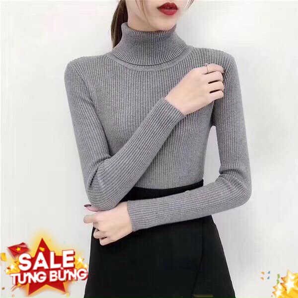 Áo len tăm cổ lọ EvaLover
