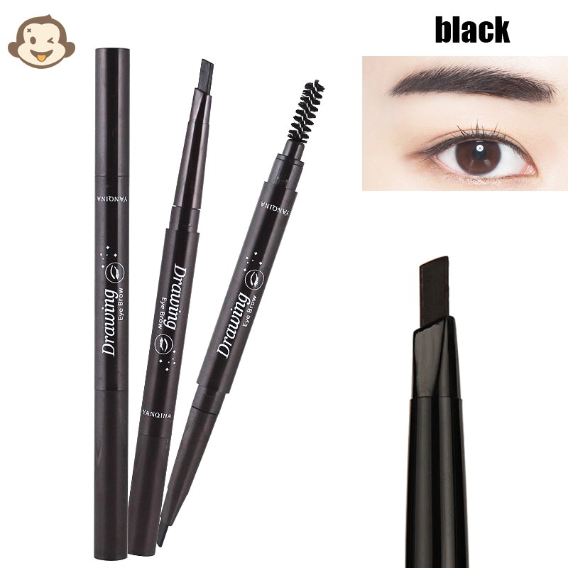 (Hàng Mới Về) Chì Kẻ Mày Dạng Vặn Kháng Nước Lâu Trôi Với Đầu Cọ Chải Tiện Dụng | BigBuy360 - bigbuy360.vn