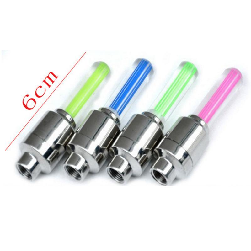 Bộ 2 đèn led gắn chân van trang trí cho xe đạp, xe máy, Bộ 2 đèn led gắn van xe, nhiều màu sắc bắt mắt, dễ dàng sử dụng