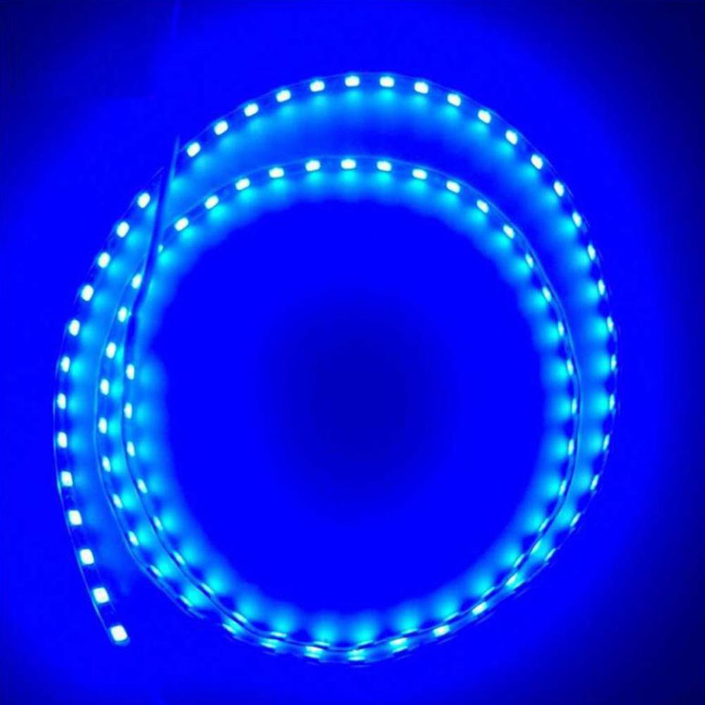 1 Cuộn Dây Đèn LED SMD 3528 12V 90cm Trang Trí Nội Thất Ô Tô