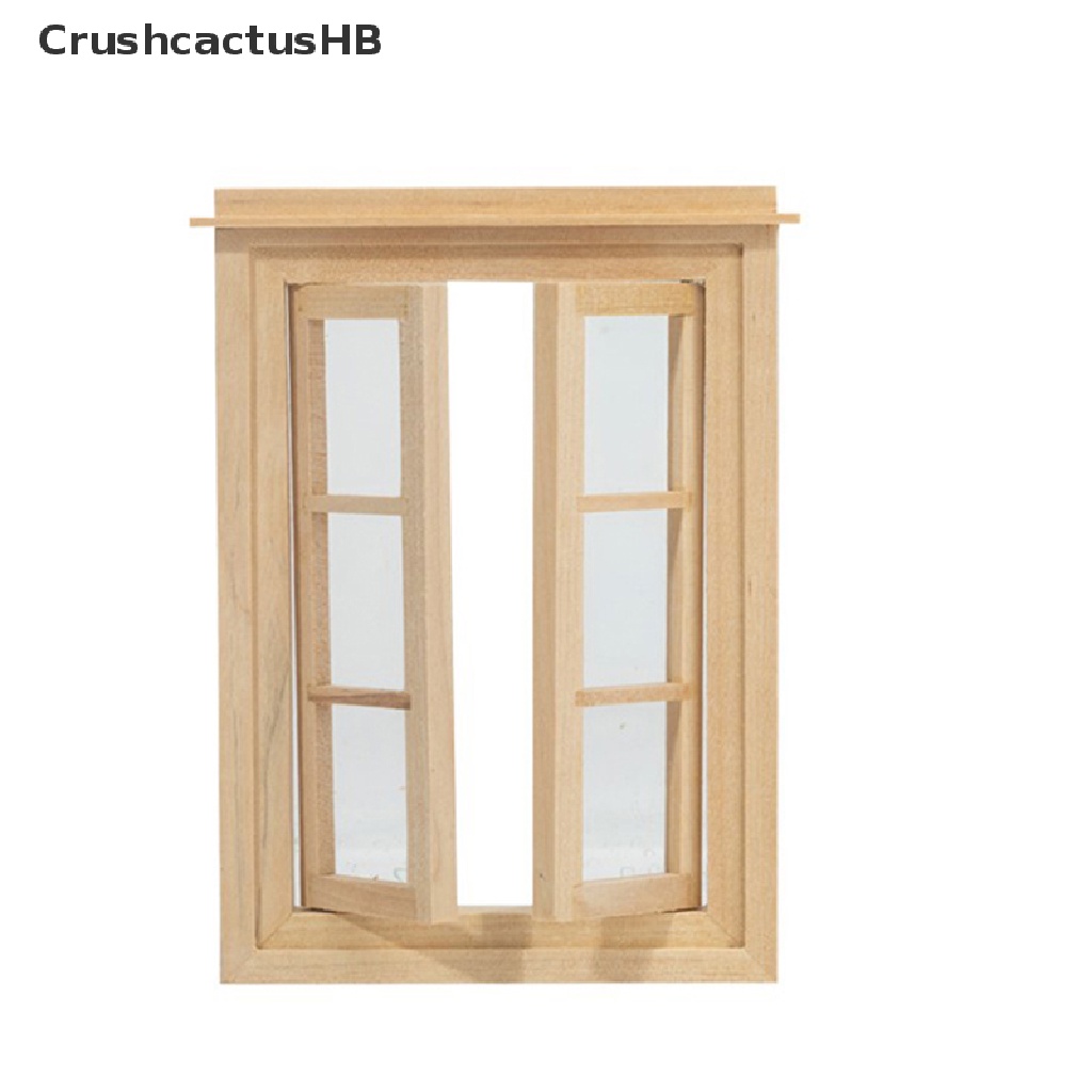[CrushcactusHB] Dollhouse Mini doors and windows can be painted and colored with plain materials Hot Sell