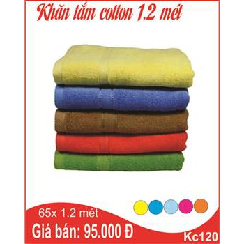 Khăn tắm cotton cao cấp Kachoobaby 60 x 120cm