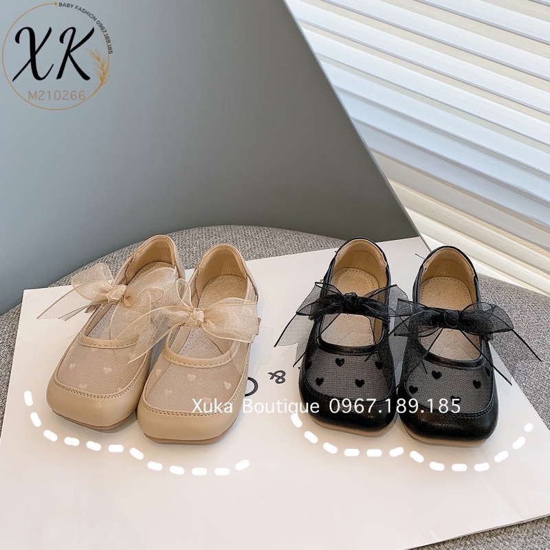 Giày Búp Bê Cao Cấp Bé Gái - Giày Nơ Công chúa Hàn Quốc Siêu mềm siêu nhẹ [Ảnh, Video thật]