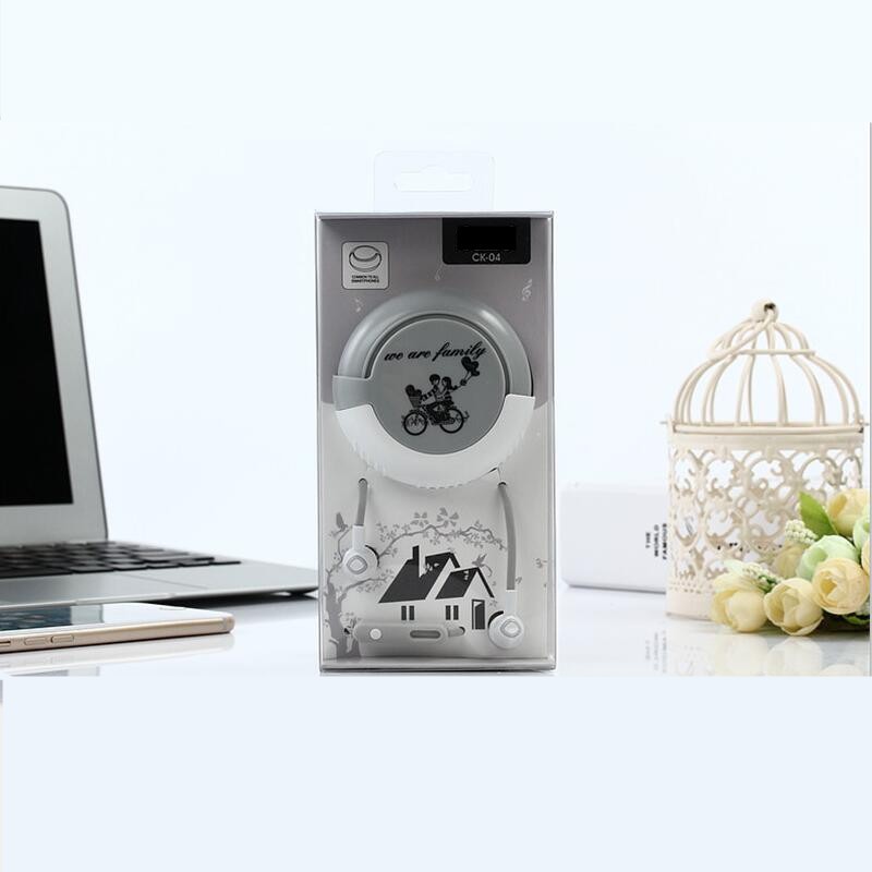 Tai nghe jack 3.5mm thiết kế dễ thương xinh xắn