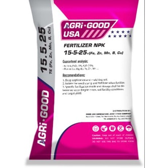 Phân bón NPK LỚN GỐC nhập khẩu 15.5.25 - Túi Zip 1Kg