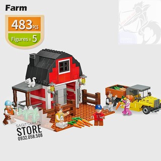 Lego jie star 20541 lắp ráp nông trại của mary - maryland farm
