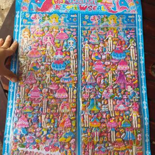 Hình dán sticker công chúa(18 tấm/1 vỉ/50k)