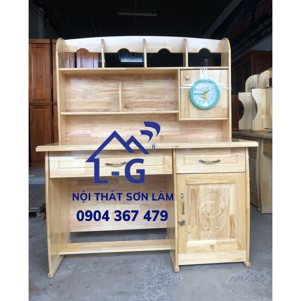 Bàn học sinh gỗ thông tự nhiên giá rẻ - giao hàng nhanh miễn phí | BigBuy360 - bigbuy360.vn