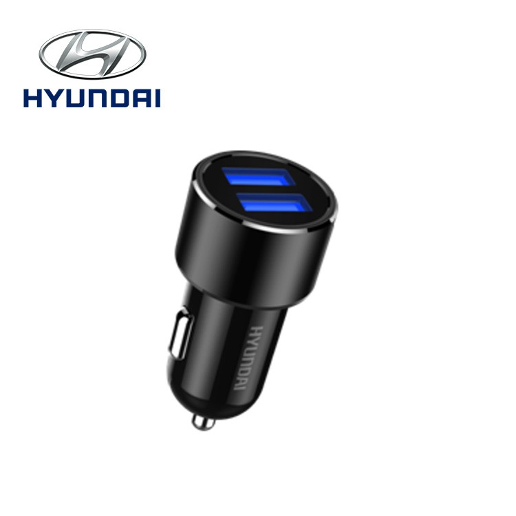 Tẩu sạc trên ô tô thương hiệu cao cấp Hyundai HY-36B - Hàng Nhập Khẩu Chính Hãng