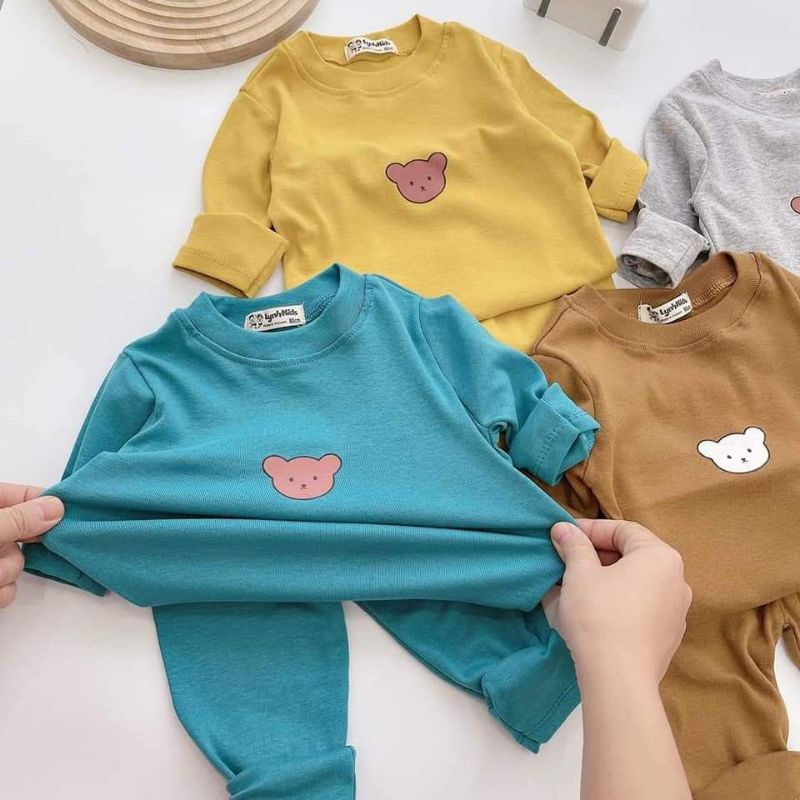 ❌XẢ KHO❌SET 4 BỘ GẤU SIÊU XINH CHO BÉ