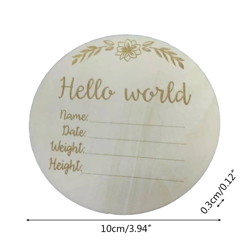 Bộ Thẻ Ghi Âm Dùng Làm Đạo Cụ Chụp Ảnh Kỷ Niệm Cho Bé Sơ Sinh