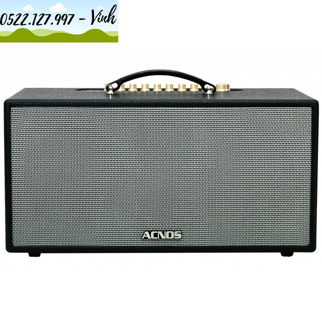 Dàn Âm Thanh Di Động ACNOS CS447 màu đen - Hàng chính hãng năm 2023 - Gia Khang Shop