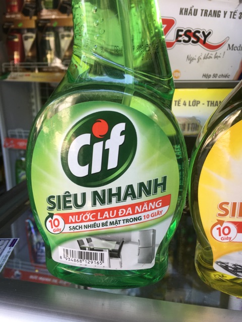 NƯỚC LAU BẾP CIF NƯỚC LAU ĐA NĂNG CIF 520ml