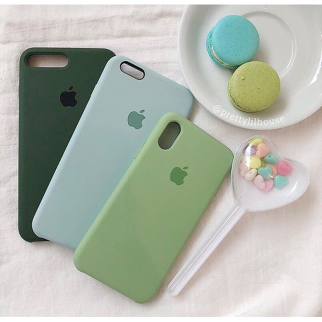 ỐP LƯNG CHỐNG BẨN LOGO TÁO - ỐP IPHONE DẺO [ GT-A ]