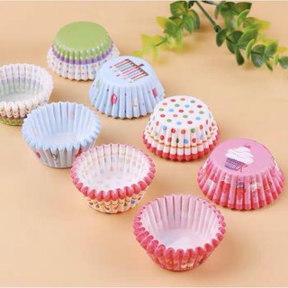 Bộ giấy lót Cupcake mềm mini 30 100c
