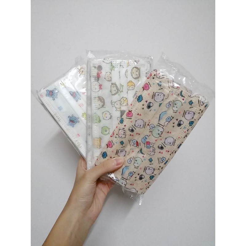 Khẩu Trang Cao Cấp 4 Lớp Hoạ Tiết Hoạt Hình Garcotex Fashion Mask (Phiên Bản Giới Hạn) | BigBuy360 - bigbuy360.vn