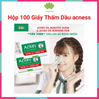 Phim thấm dầu Acnes Oil Remover Film 100 tờ