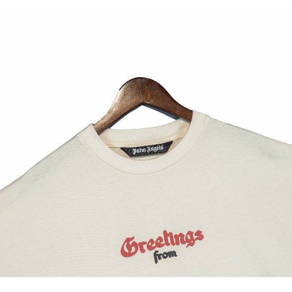 Áo Thun Tay Ngắn In Chữ palm angels Phong Cách Mới Thời Trang Unisex 0704