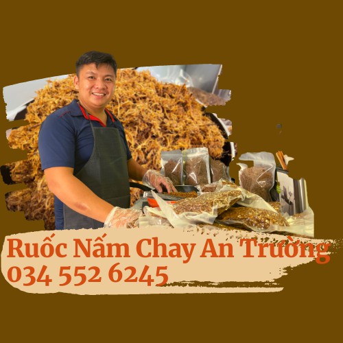 0,5kg - Chọn vị nấm - Ruốc nấm chay An Trường, khô nấm chà bông vị thơm cay, tiêu chuẩn nấm sạch Orgarnic, 100% nấm sạch