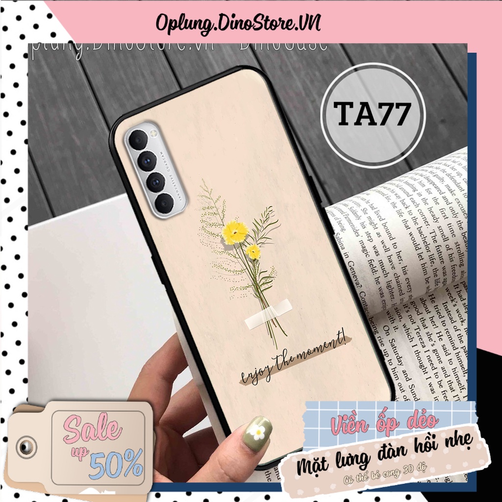 Ốp lưng điện thoại Oppo Reno 4 - Reno 4 Pro - Oppo Reno 5 - Ốp lưng Oppo in hình hoa nữ tính dễ thương.