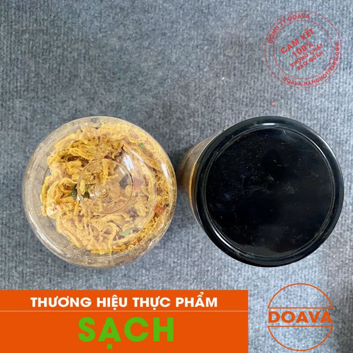 Khô gà lá chanh 300g - Khô Gà Nhà Làm Cam Kết Không Chất Bảo Quản - DOAVA