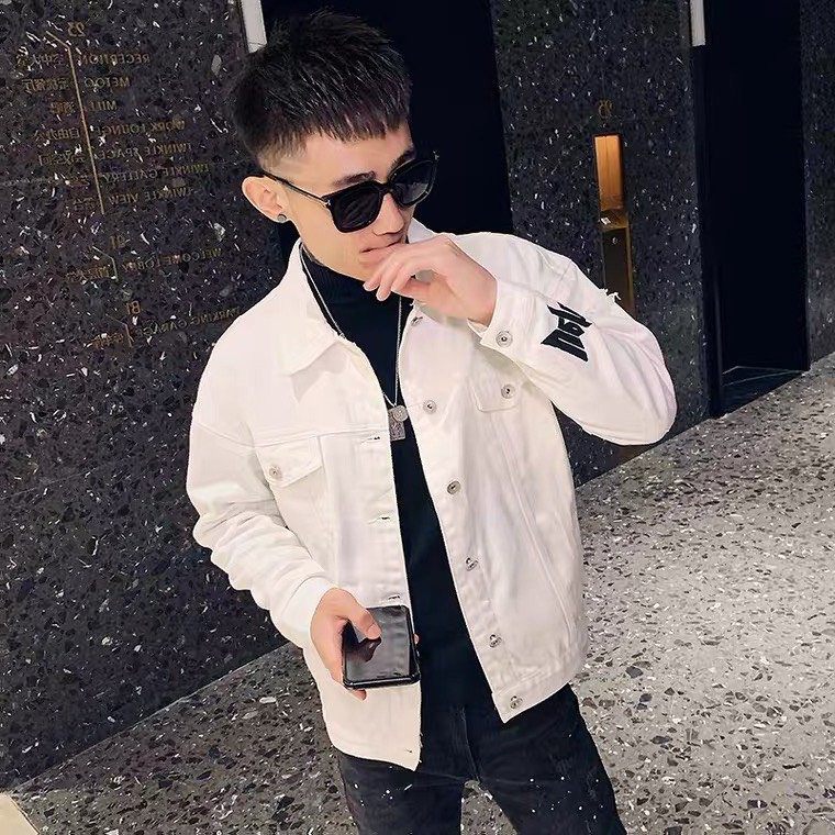 Áo khoác kaki nam unisex cao cấp -chất liệu kaki jean thoáng hút mồ hôi ( hàng chuẩn QC) Lady-Hn Store88 HKG004